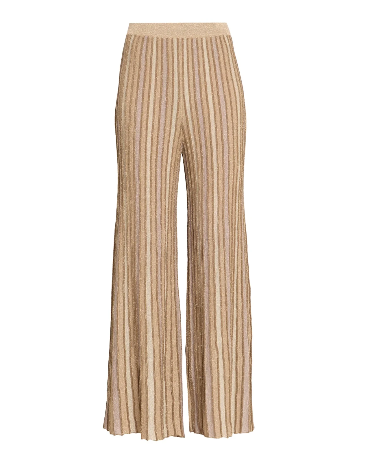 Chiara Boni La Petite Robe Alor Striped Flared Pants
