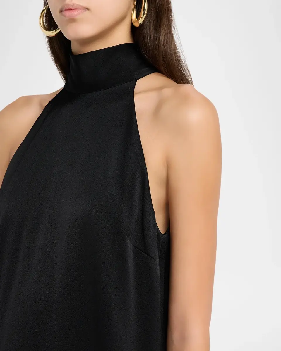 Ungaro Sari Feather-Trim Minidress | Thumbnail 5 Ungaro Sari Feather-Trim Minidress | Thumbnail 5