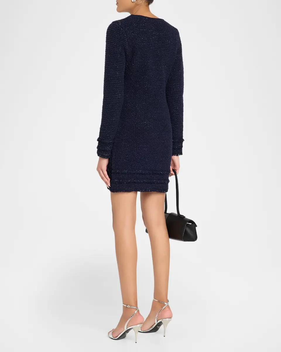 Chiara Boni La Petite Robe Tralor Scoopneck Sheath Mini Dress | Thumbnail 3 Chiara Boni La Petite Robe Tralor Scoopneck Sheath Mini Dress | Thumbnail 3
