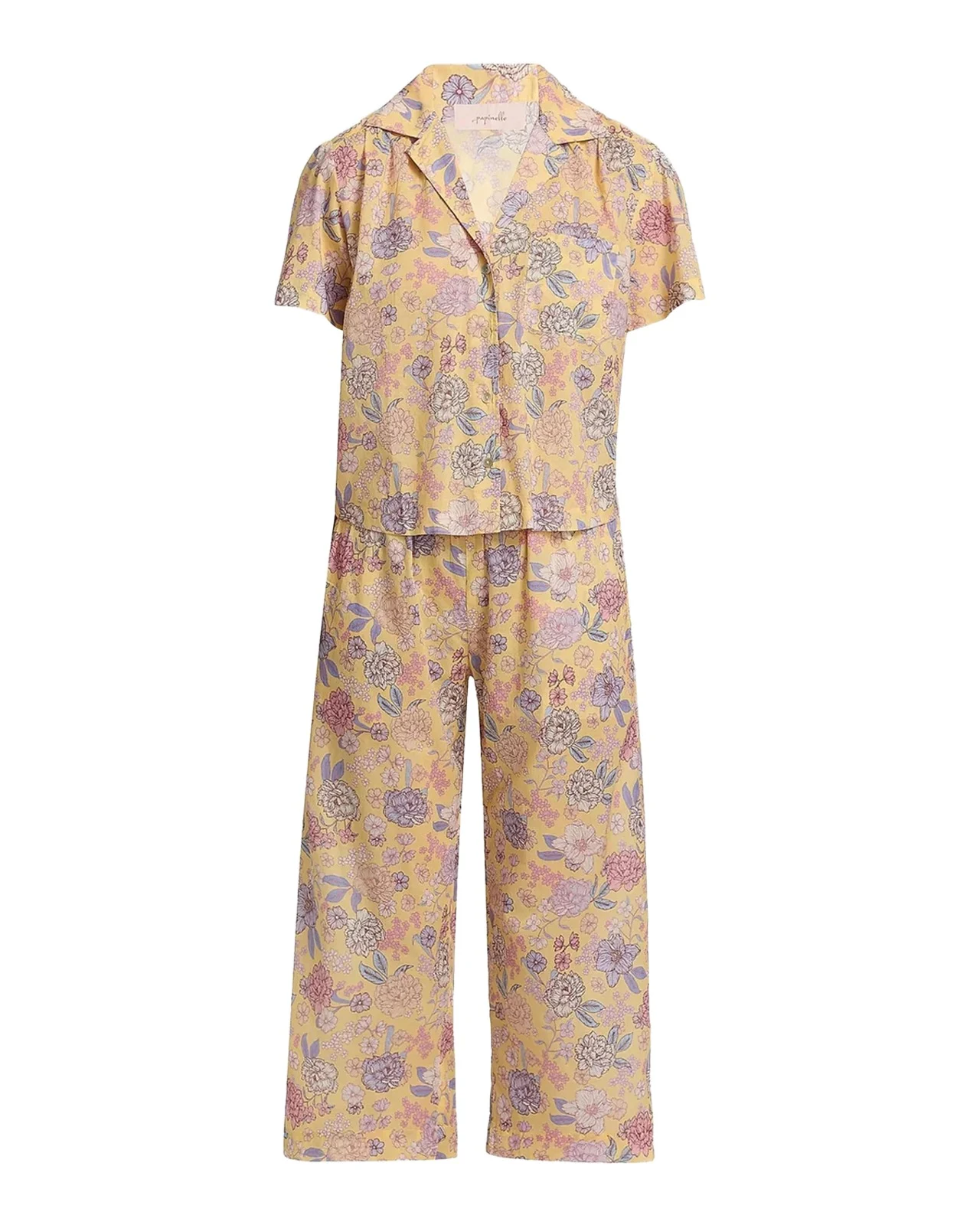 Karolina Floral Crop Pajamas Karolina Floral Crop Pajamas