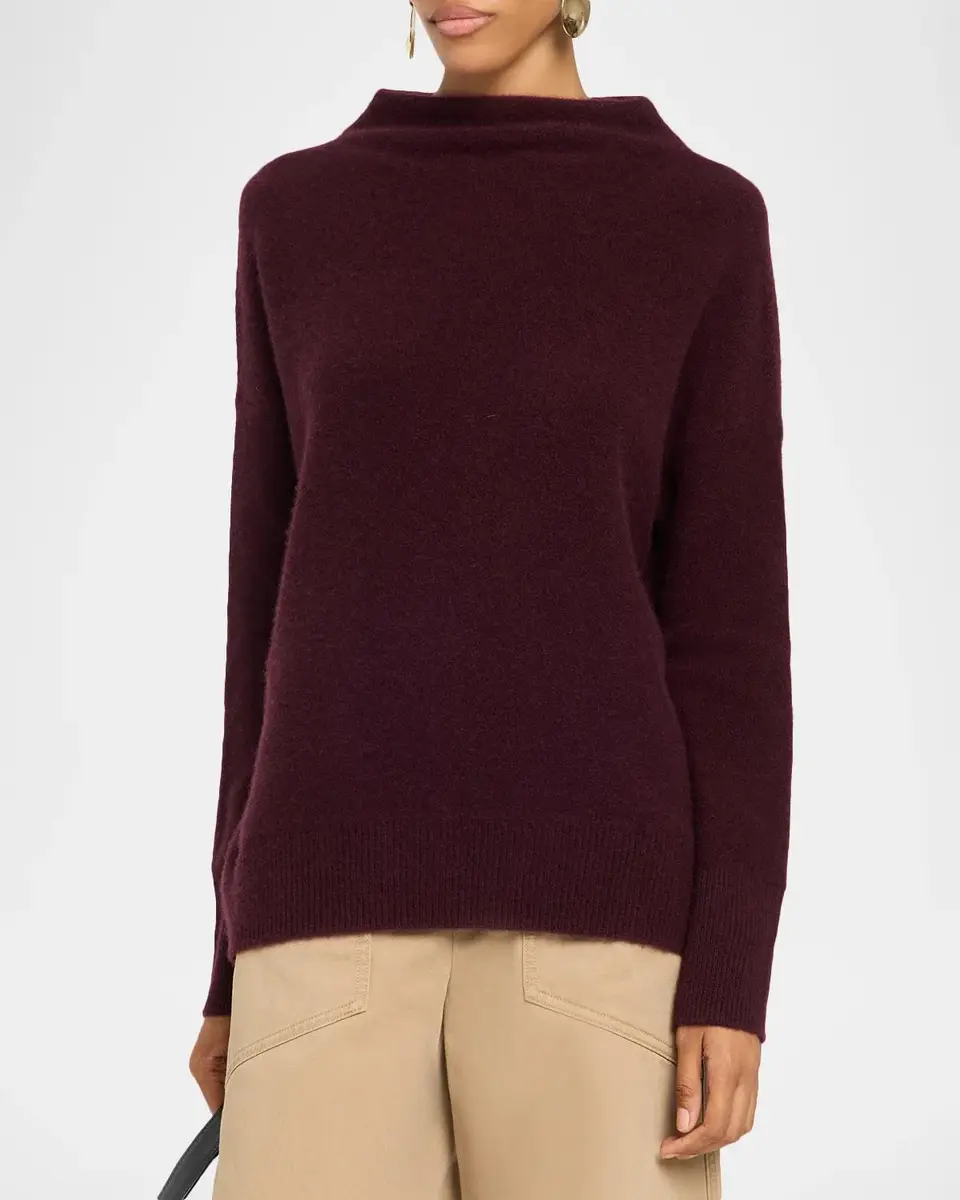 Vince Boiled Cashmere Turtleneck Pullover | Thumbnail 4 Vince Boiled Cashmere Turtleneck Pullover | Thumbnail 4