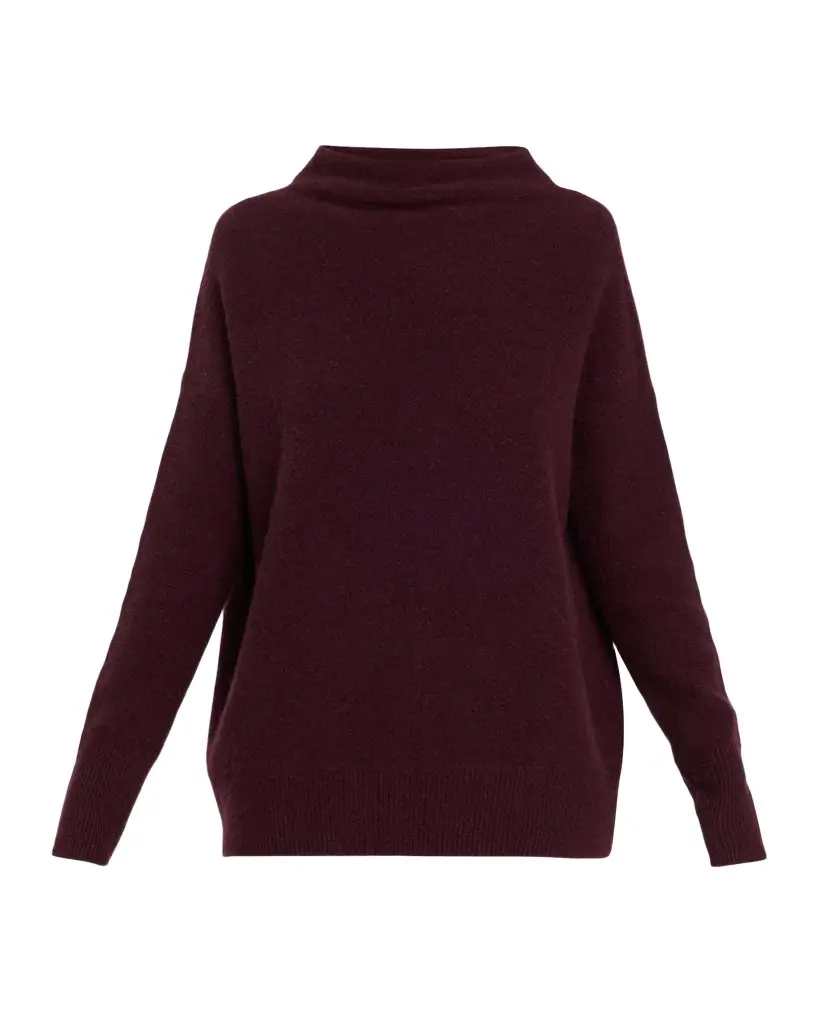Vince Boiled Cashmere Turtleneck Pullover