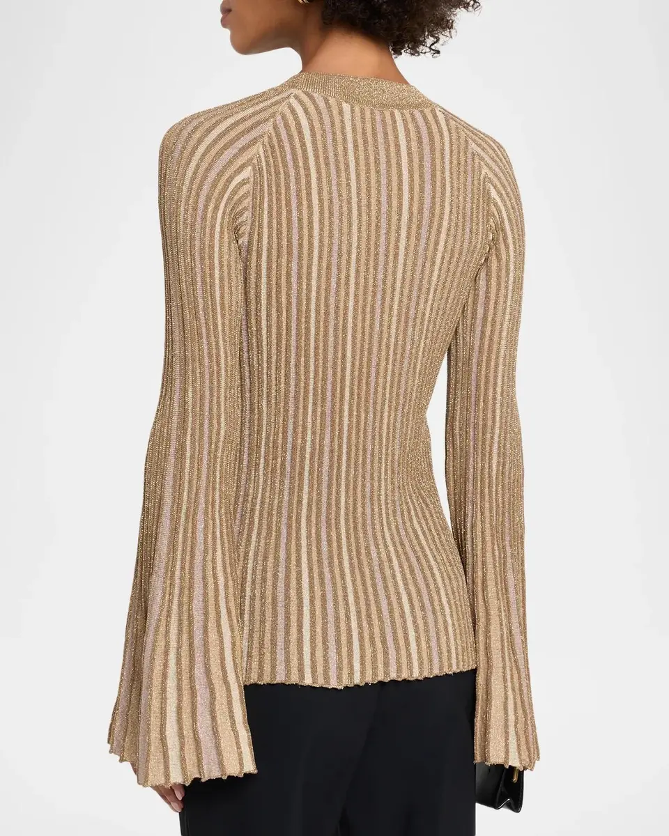 Chiara Boni La Petite Robe Ariax Striped Top | Thumbnail 3 Chiara Boni La Petite Robe Ariax Striped Top | Thumbnail 3