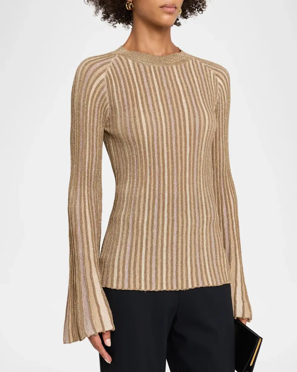 Chiara Boni La Petite Robe Ariax Striped Top | Thumbnail 4 Chiara Boni La Petite Robe Ariax Striped Top | Thumbnail 4