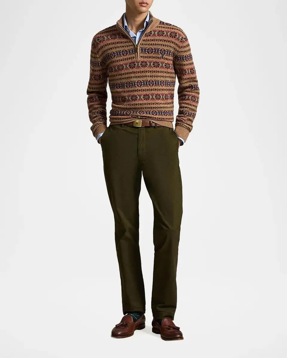 Polo Ralph Lauren Men's Greenwich Slim-Fit Stretch Chino Pants | Thumbnail 2 Polo Ralph Lauren Men's Greenwich Slim-Fit Stretch Chino Pants | Thumbnail 2