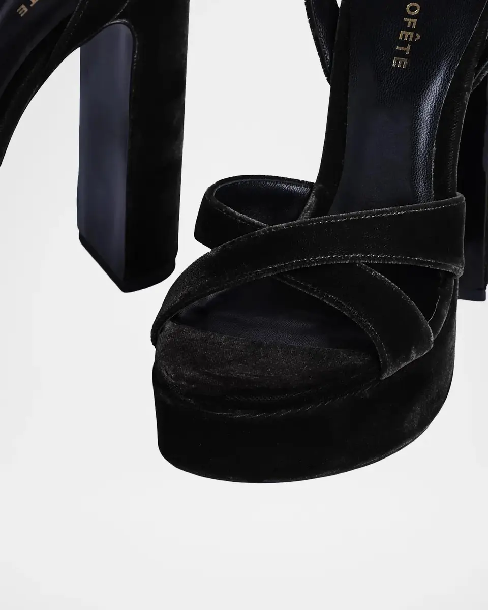 Retrofête Melodia 130MM Leather Platform Sandals | Thumbnail 3 Retrofête Melodia 130MM Leather Platform Sandals | Thumbnail 3