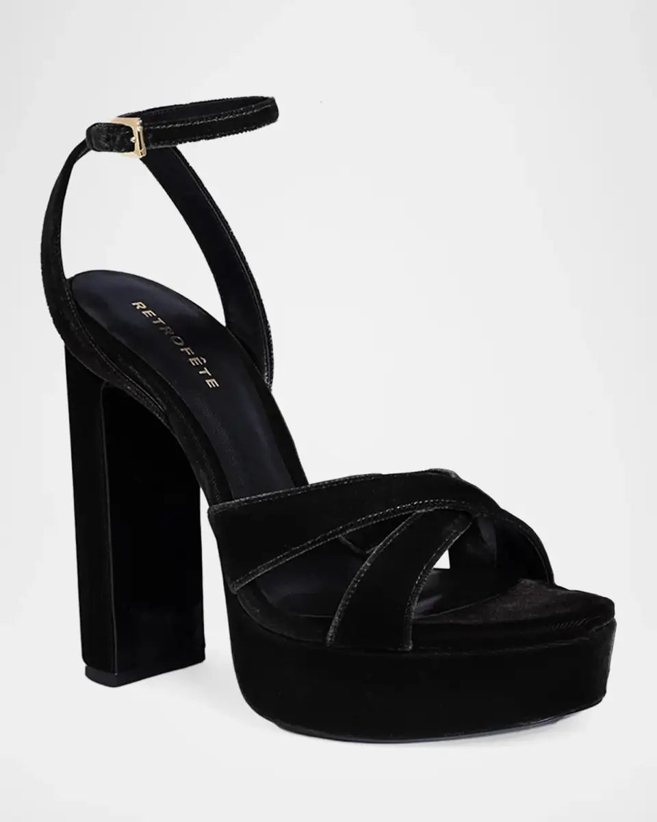 Retrofête Melodia 130MM Leather Platform Sandals | Thumbnail 4 Retrofête Melodia 130MM Leather Platform Sandals | Thumbnail 4