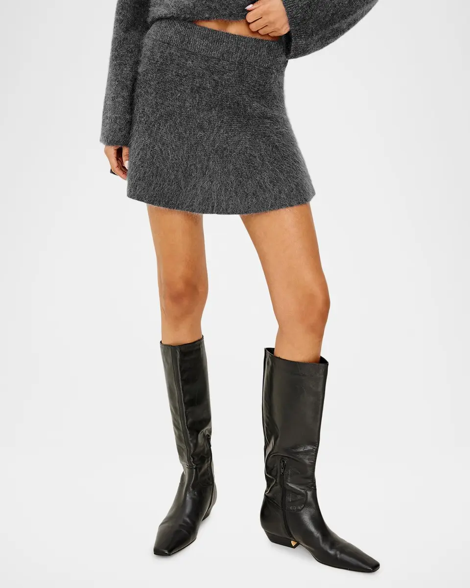 RAILS Gayle Wool-Cashmere Mini Skirt | Thumbnail 4 RAILS Gayle Wool-Cashmere Mini Skirt | Thumbnail 4