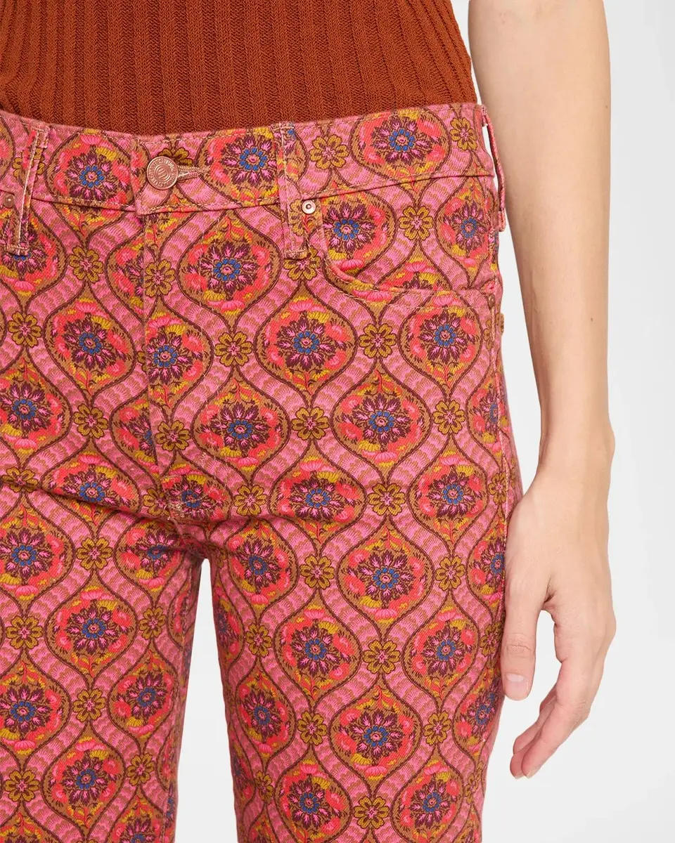Mother The Kick It Floral-Print Straight-Leg Jeans | Thumbnail 5 Mother The Kick It Floral-Print Straight-Leg Jeans | Thumbnail 5
