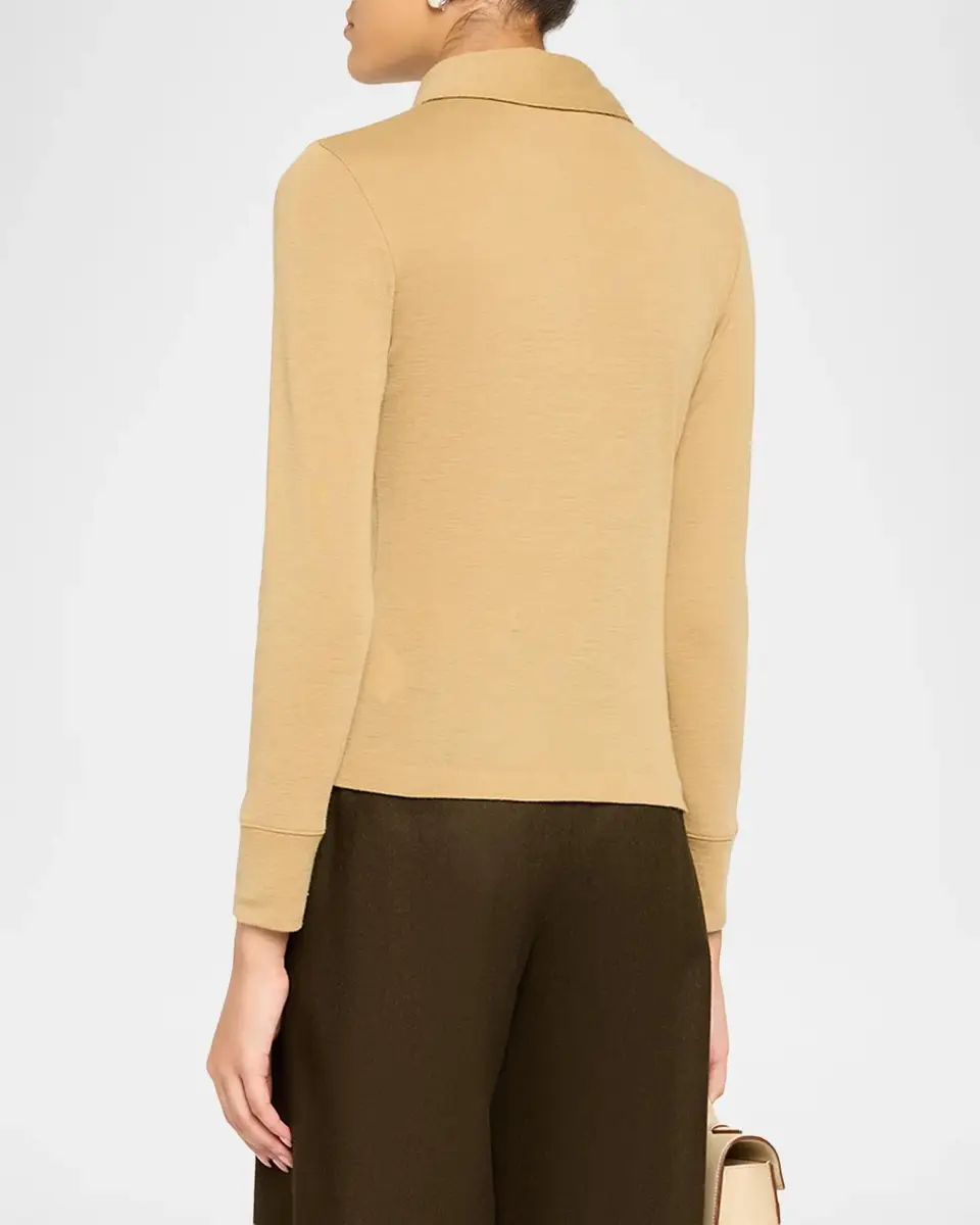 Vince Multi-Button Collared Cardigan Top | Thumbnail 3 Vince Multi-Button Collared Cardigan Top | Thumbnail 3