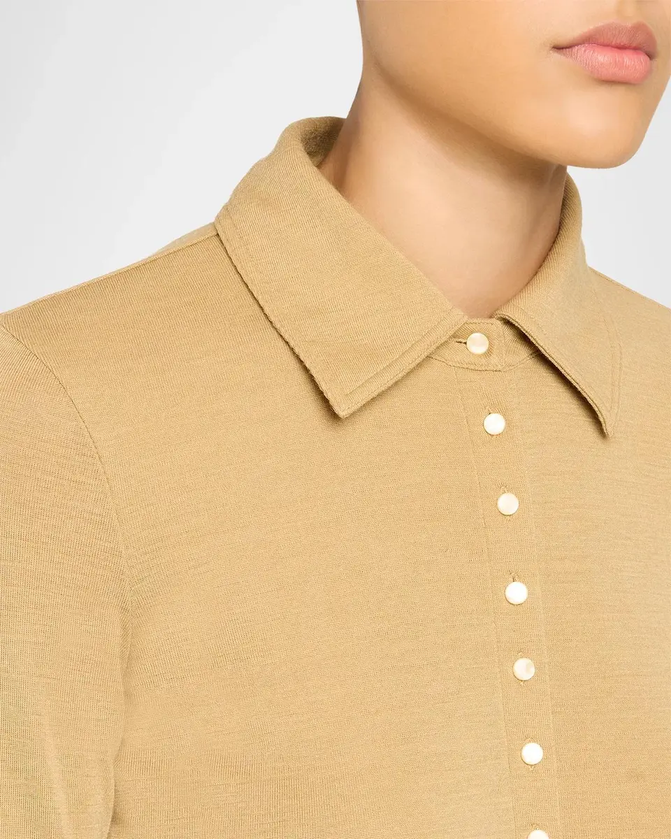 Vince Multi-Button Collared Cardigan Top | Thumbnail 5 Vince Multi-Button Collared Cardigan Top | Thumbnail 5