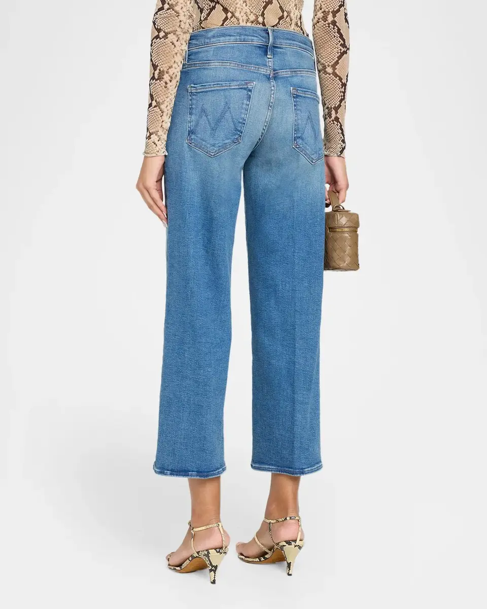 Mother Mid-Rise Tunnel Jeans | Thumbnail 3