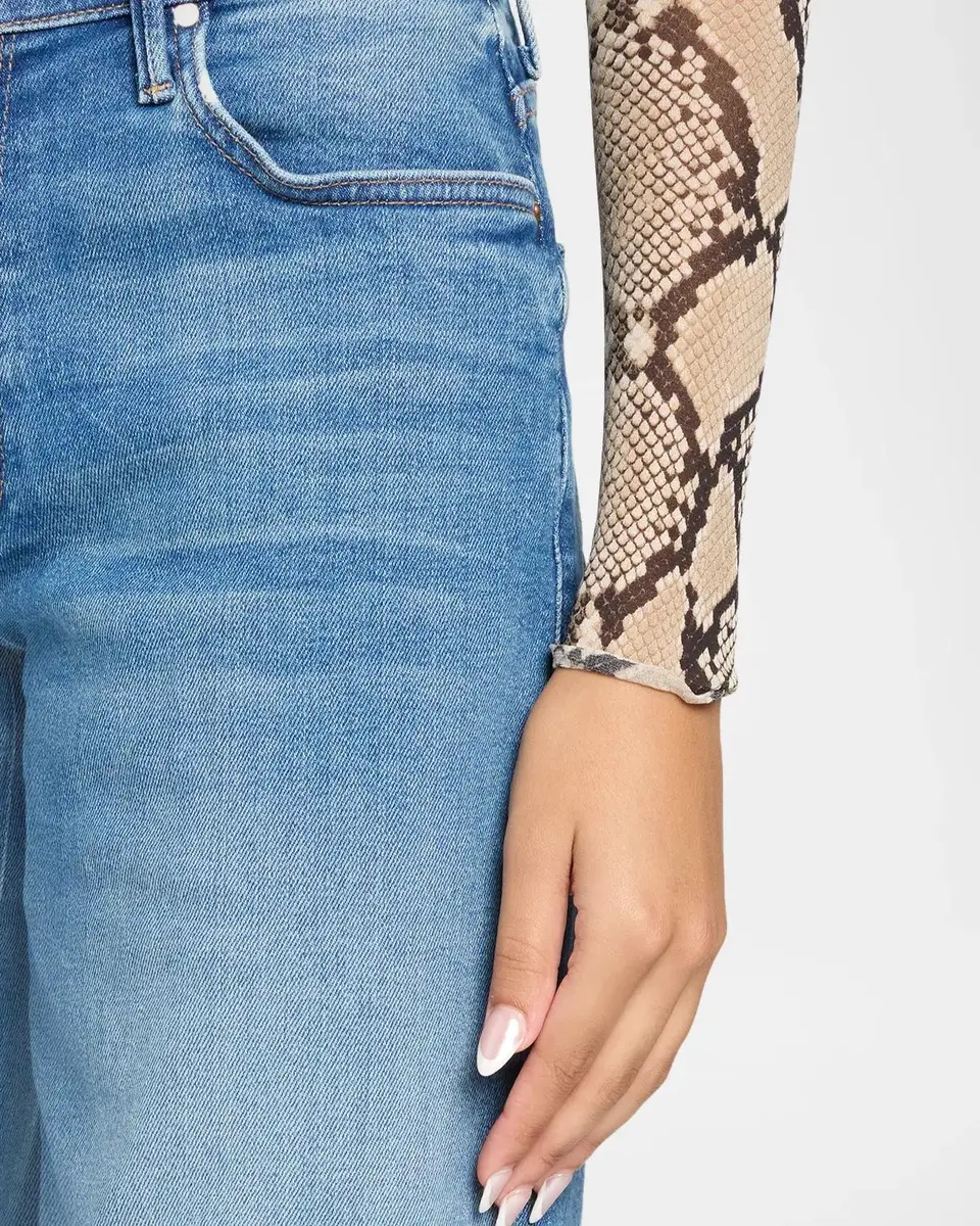 Mother Mid-Rise Tunnel Jeans | Thumbnail 5