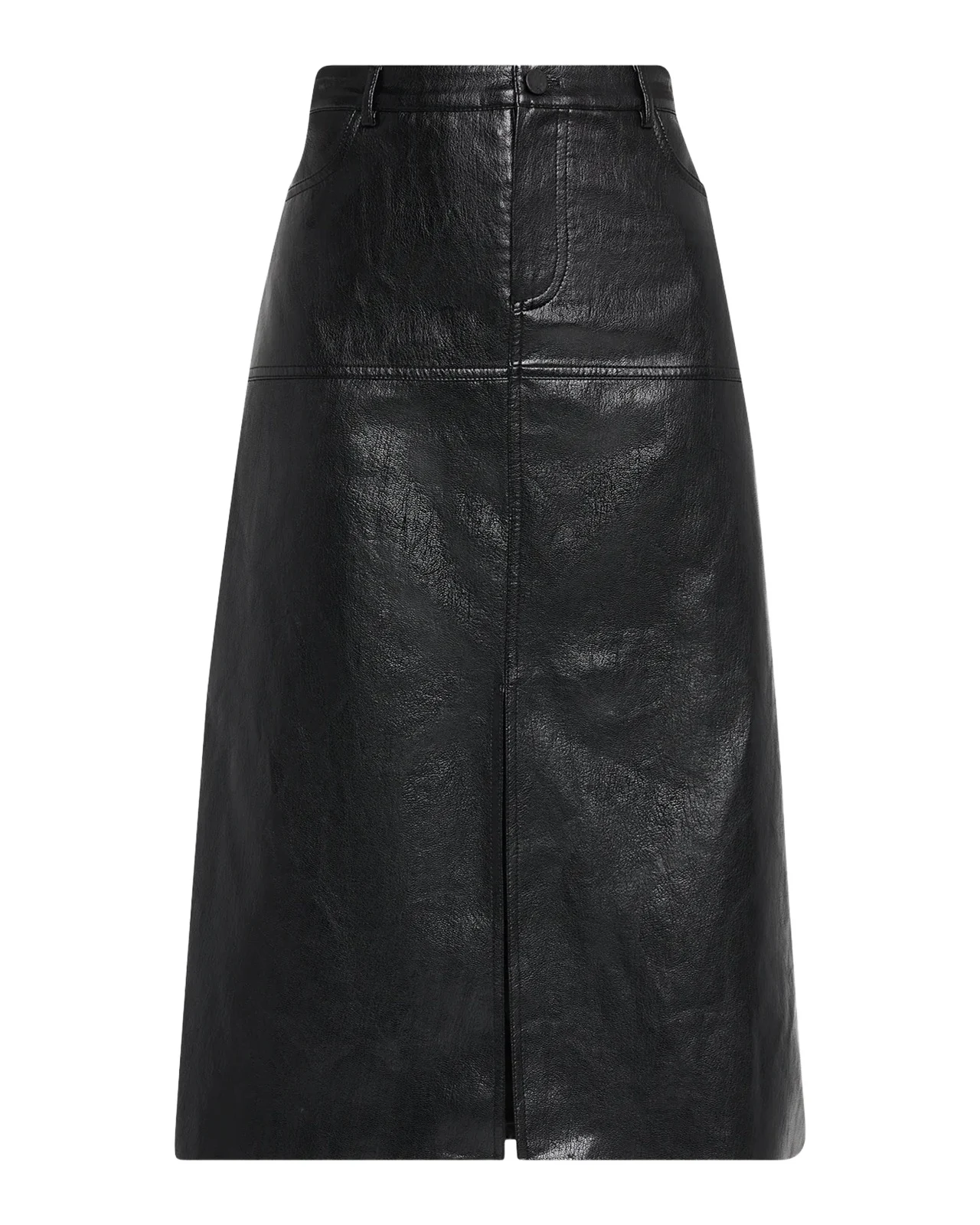 Leslie Faux-Leather Pencil Skirt Leslie Faux-Leather Pencil Skirt