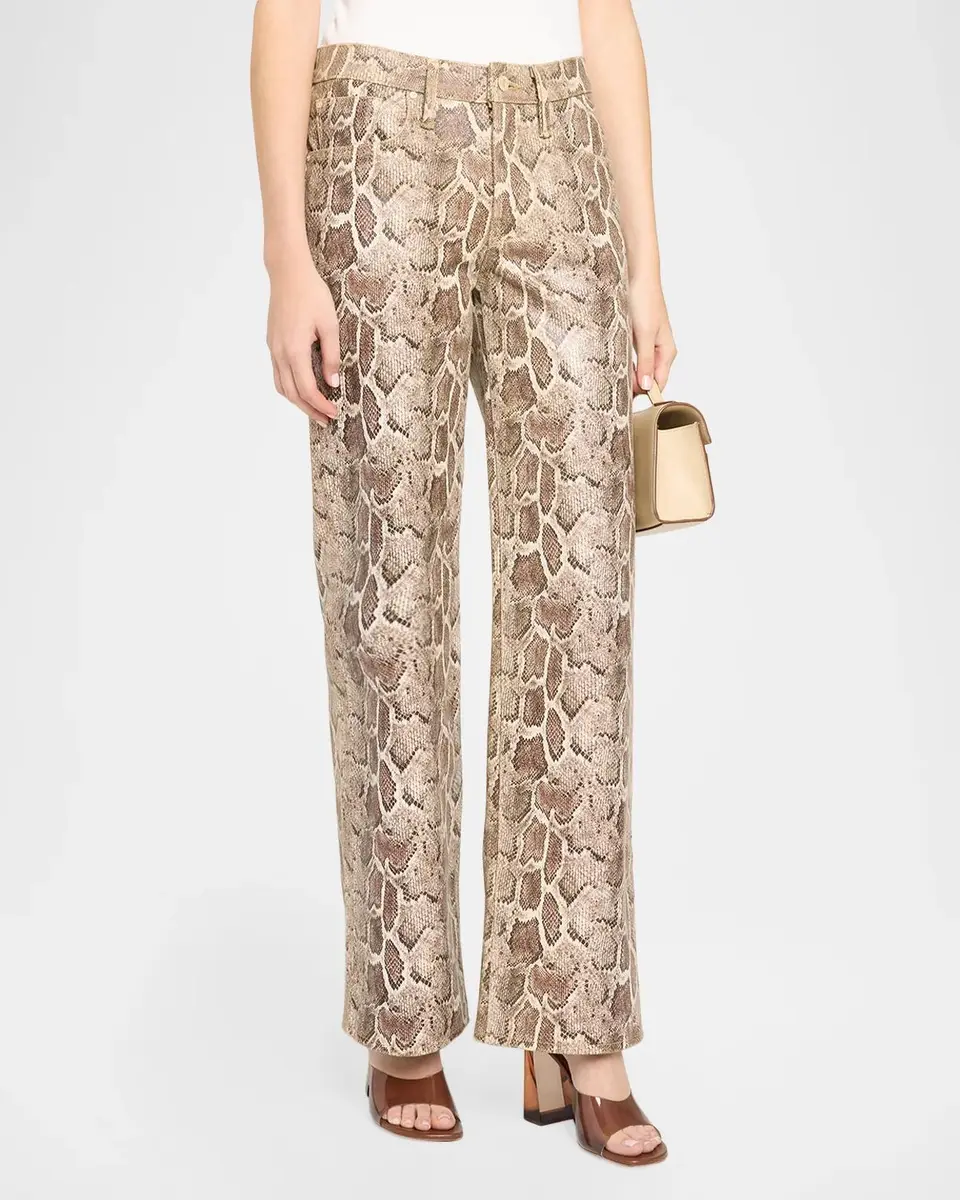 Mother The Maven Sneak Leather-Blend Pants | Thumbnail 4