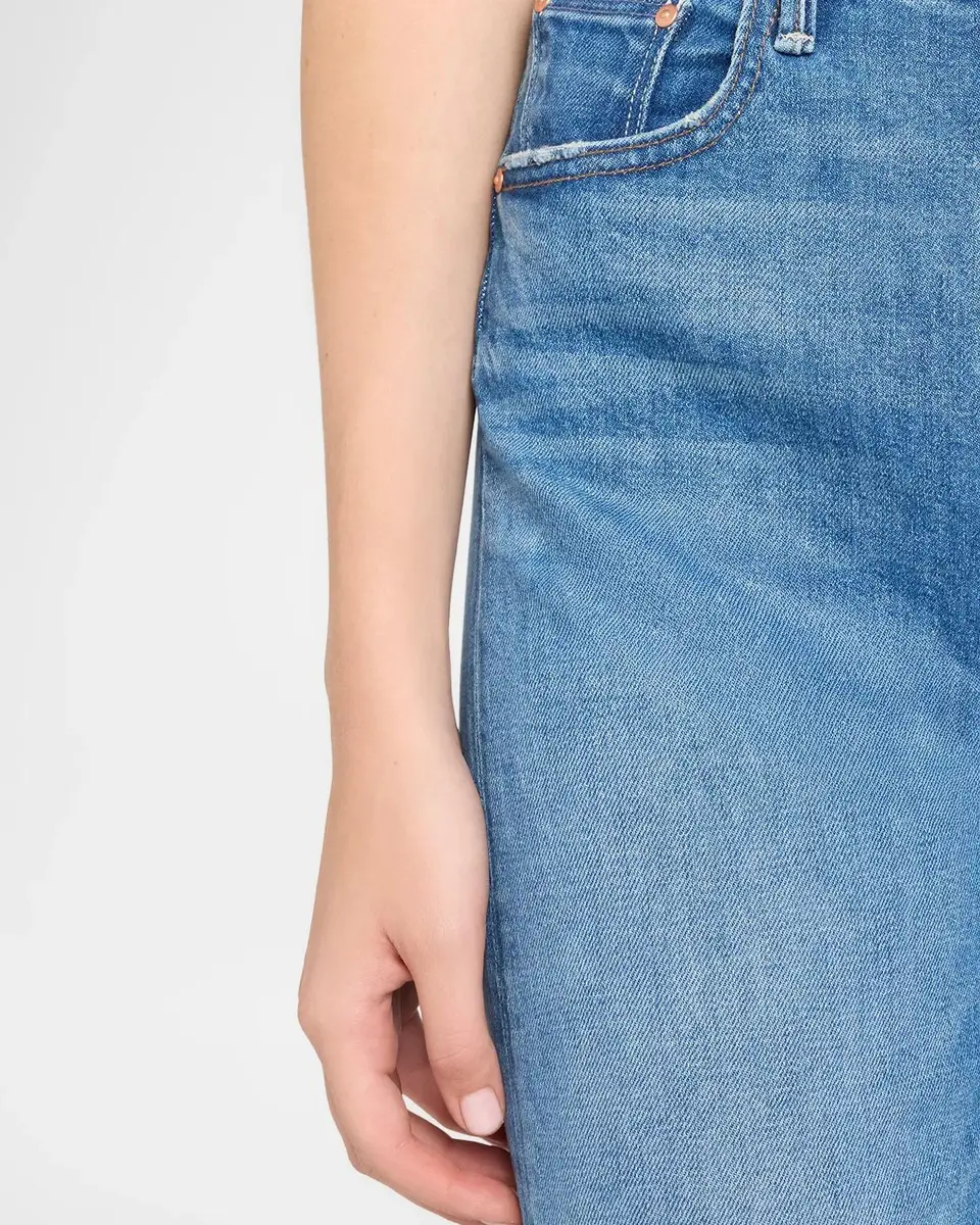 Mother The Half-Pipe Flood Cuff High-Rise Jeans | Thumbnail 5 Mother The Half-Pipe Flood Cuff High-Rise Jeans | Thumbnail 5