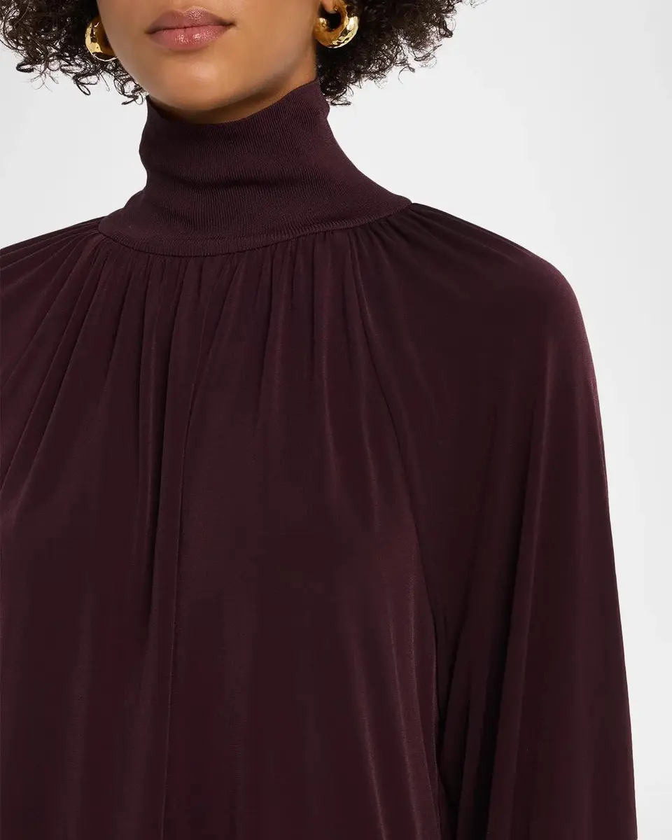 Vince Gathered Turtleneck Top | Thumbnail 5 Vince Gathered Turtleneck Top | Thumbnail 5