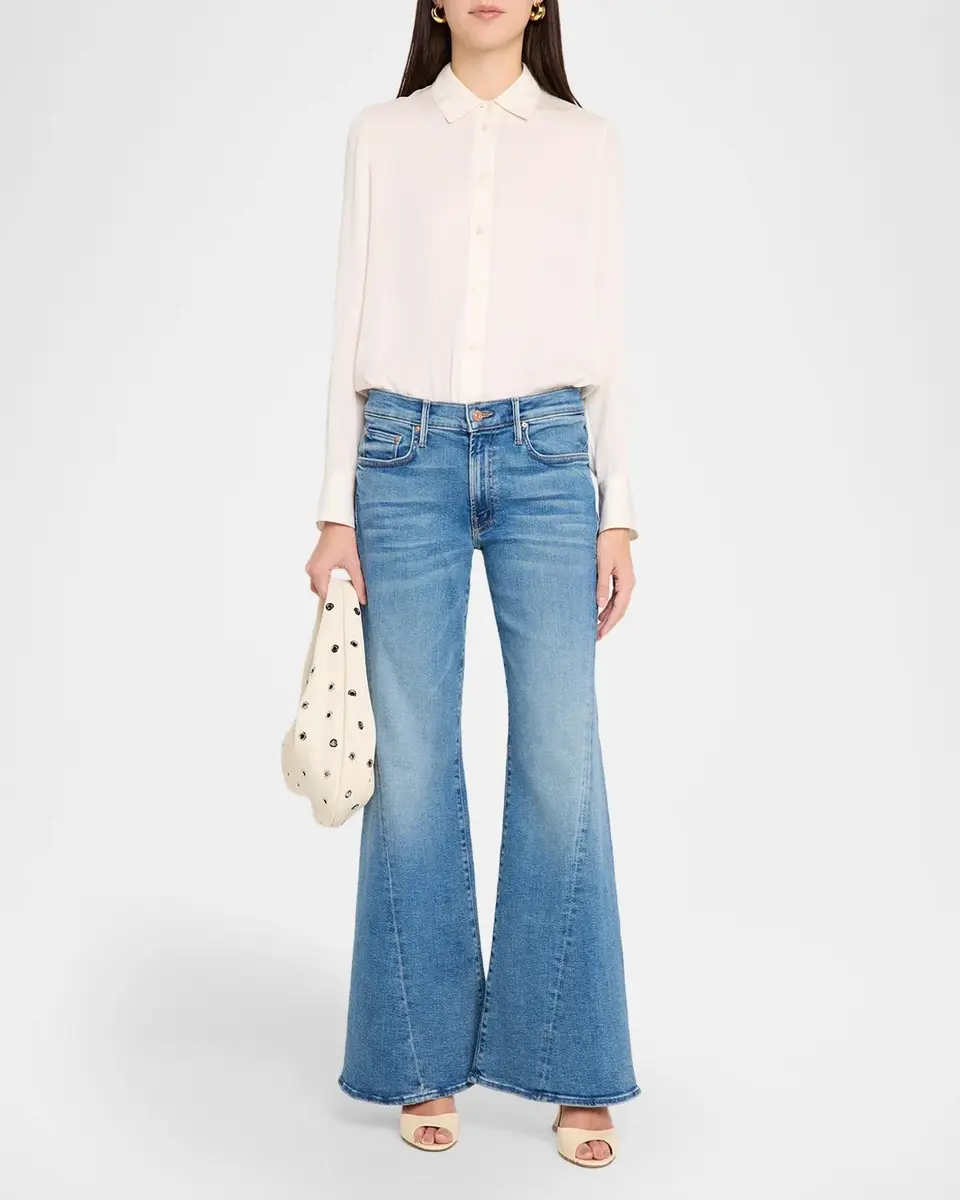 Mother Sidestepper Twist Sneak Wide-Leg Jeans | Thumbnail 2 Mother Sidestepper Twist Sneak Wide-Leg Jeans | Thumbnail 2