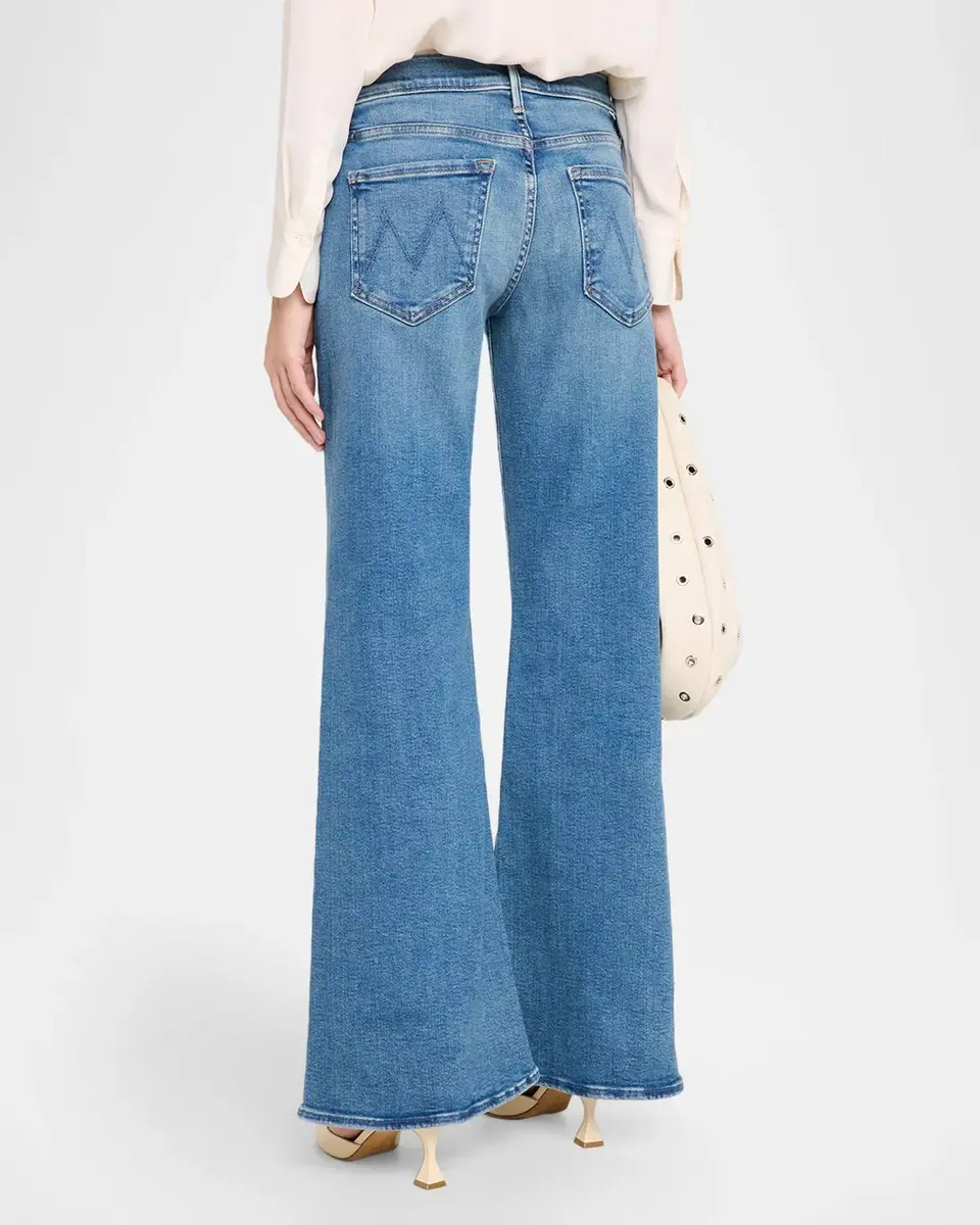 Mother Sidestepper Twist Sneak Wide-Leg Jeans | Thumbnail 3 Mother Sidestepper Twist Sneak Wide-Leg Jeans | Thumbnail 3
