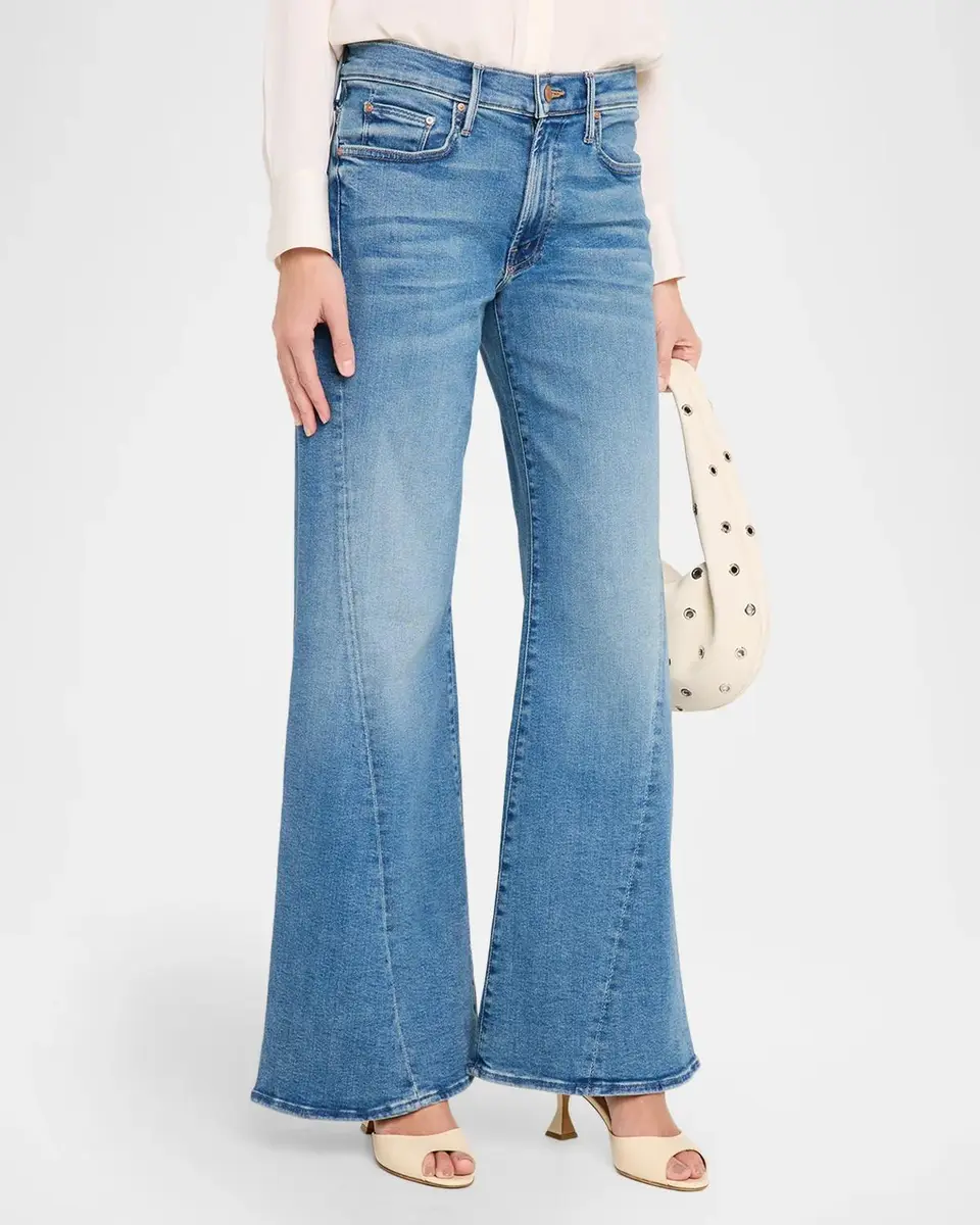 Mother Sidestepper Twist Sneak Wide-Leg Jeans | Thumbnail 4 Mother Sidestepper Twist Sneak Wide-Leg Jeans | Thumbnail 4