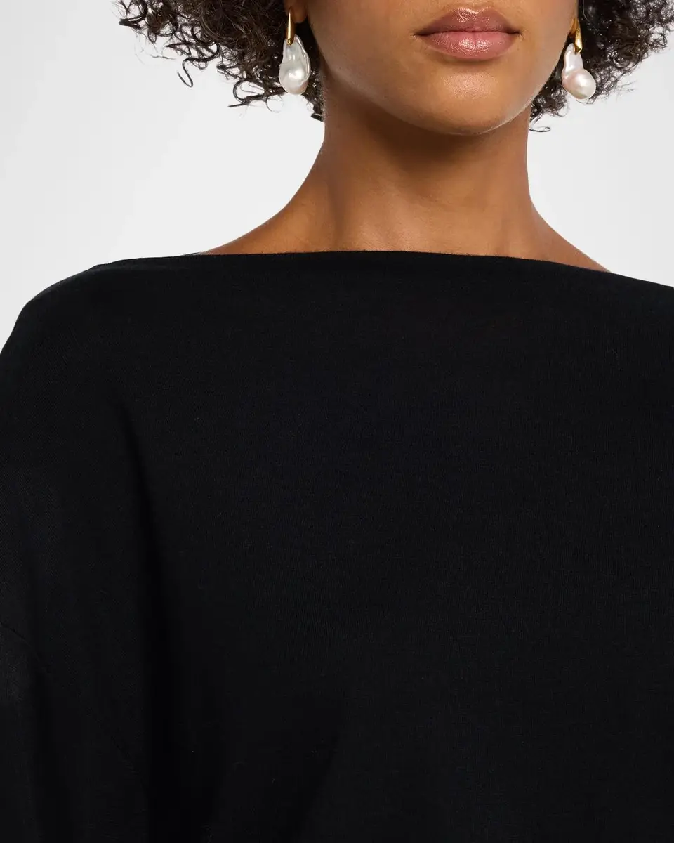 Vince Draped High-Neck Top | Thumbnail 5 Vince Draped High-Neck Top | Thumbnail 5