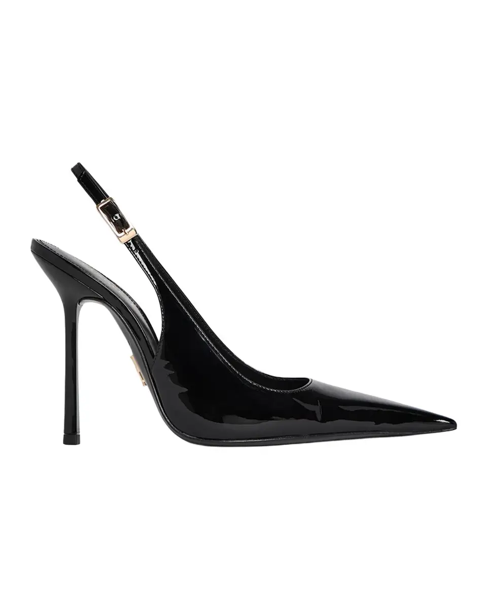 Retrofête Carrie 110MM Patent Leather Slingback Pumps | Thumbnail 3 Retrofête Carrie 110MM Patent Leather Slingback Pumps | Thumbnail 3