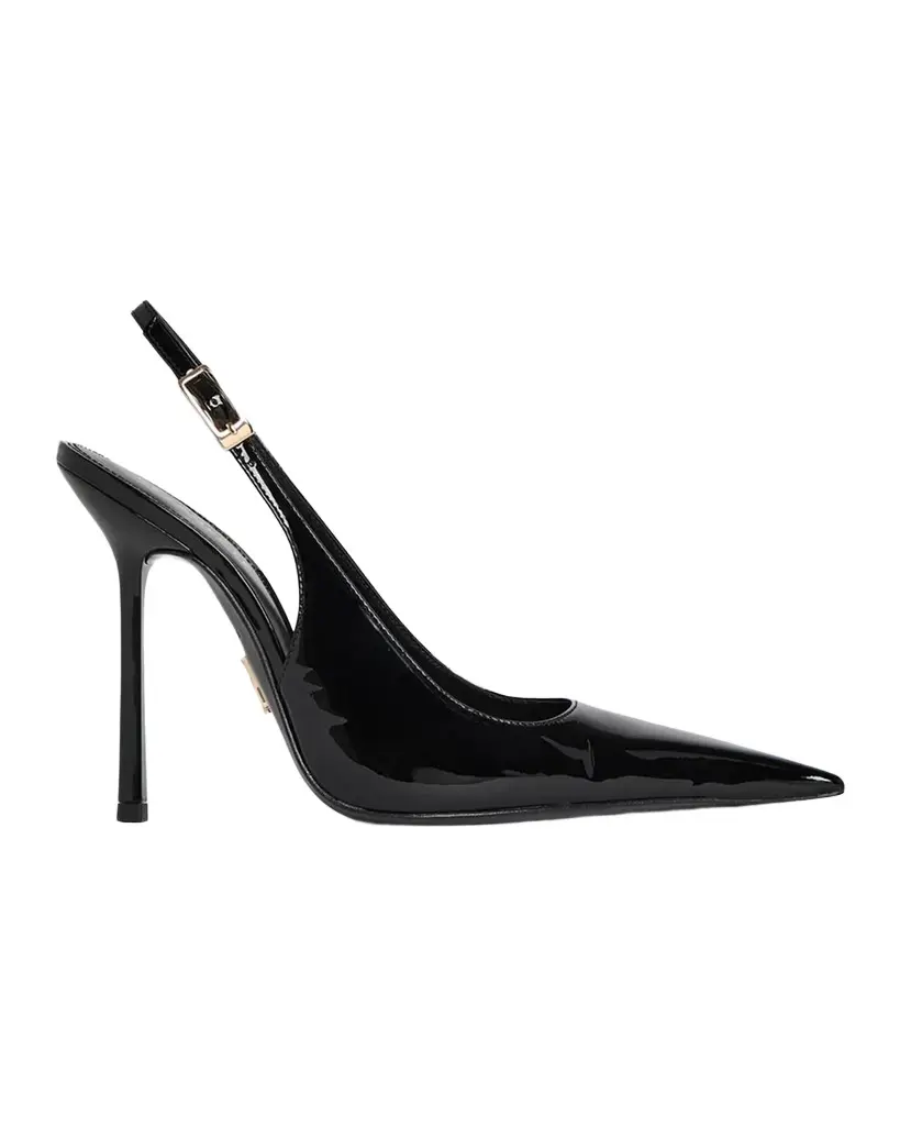 Carrie 110MM Patent Leather Slingback Pumps Carrie 110MM Patent Leather Slingback Pumps