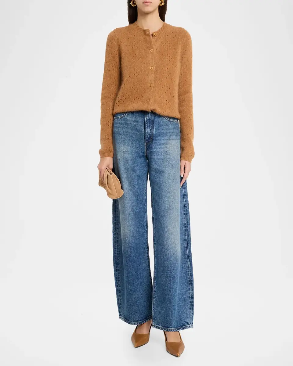 Frame The Bow Wide-Leg Jeans | Thumbnail 2 Frame The Bow Wide-Leg Jeans | Thumbnail 2