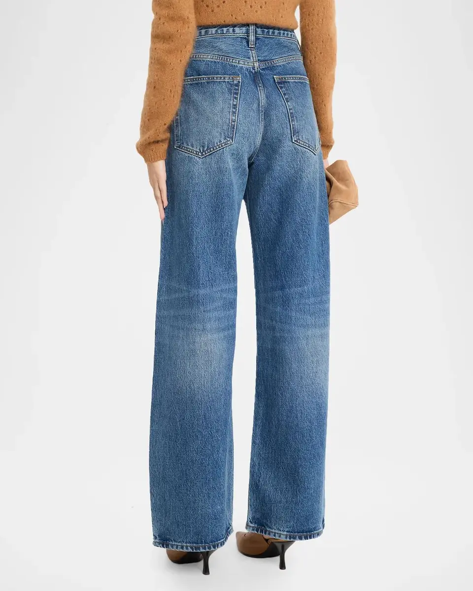 Frame The Bow Wide-Leg Jeans | Thumbnail 3 Frame The Bow Wide-Leg Jeans | Thumbnail 3