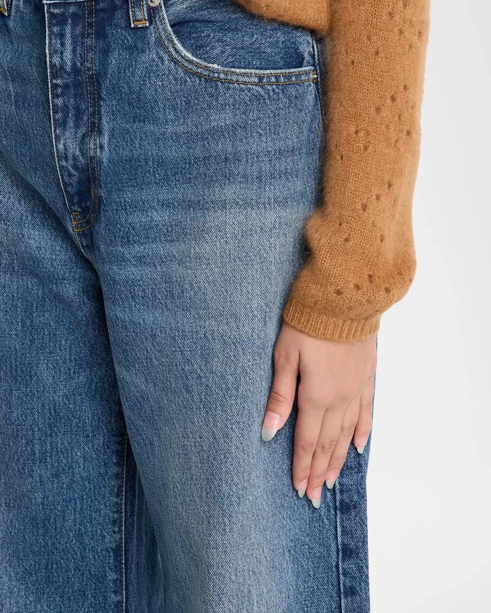 Frame The Bow Wide-Leg Jeans | Thumbnail 5 Frame The Bow Wide-Leg Jeans | Thumbnail 5