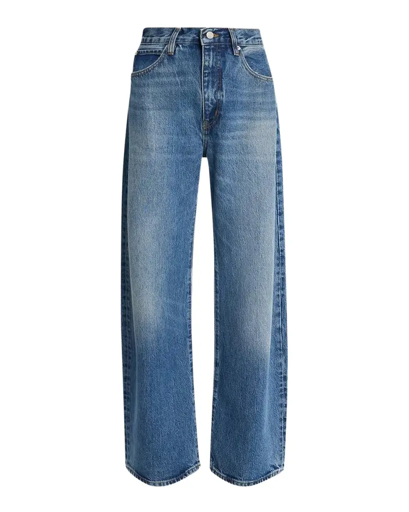 Frame The Bow Wide-Leg Jeans