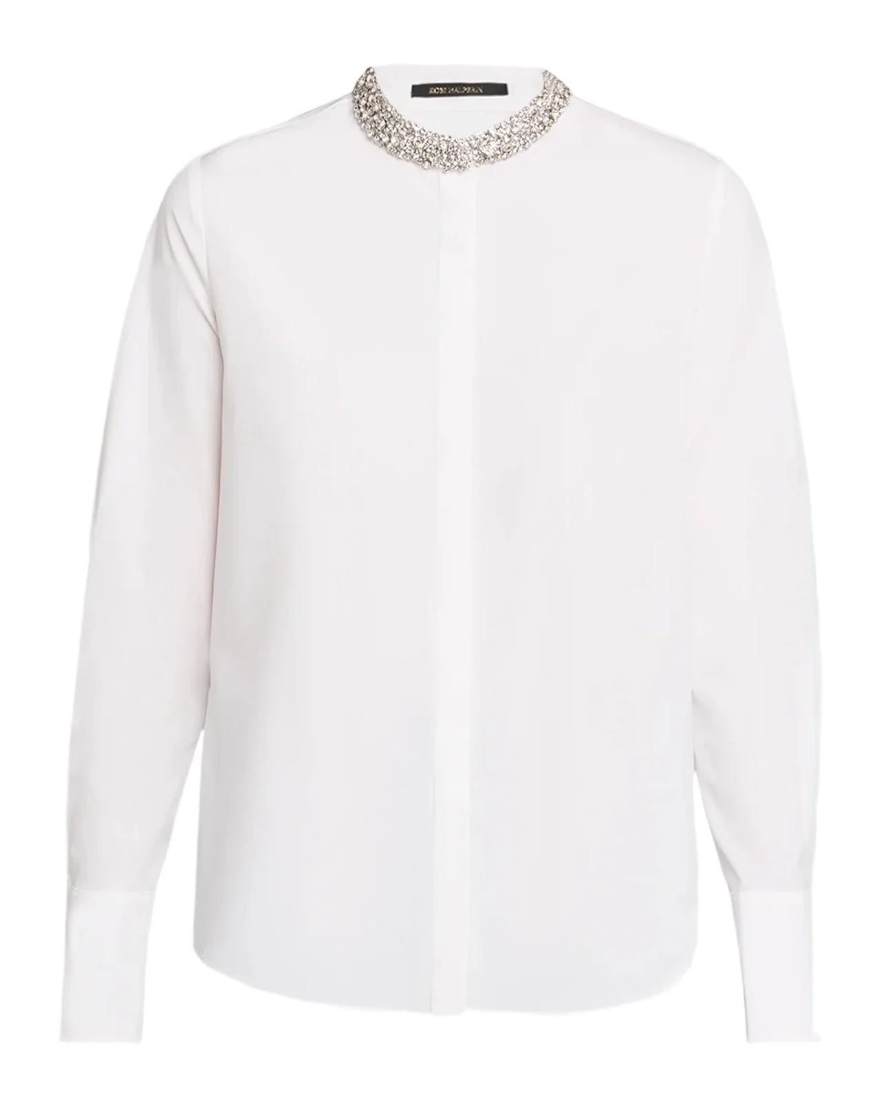 Camryn Ruffled Cotton-Blend Blouse Camryn Ruffled Cotton-Blend Blouse