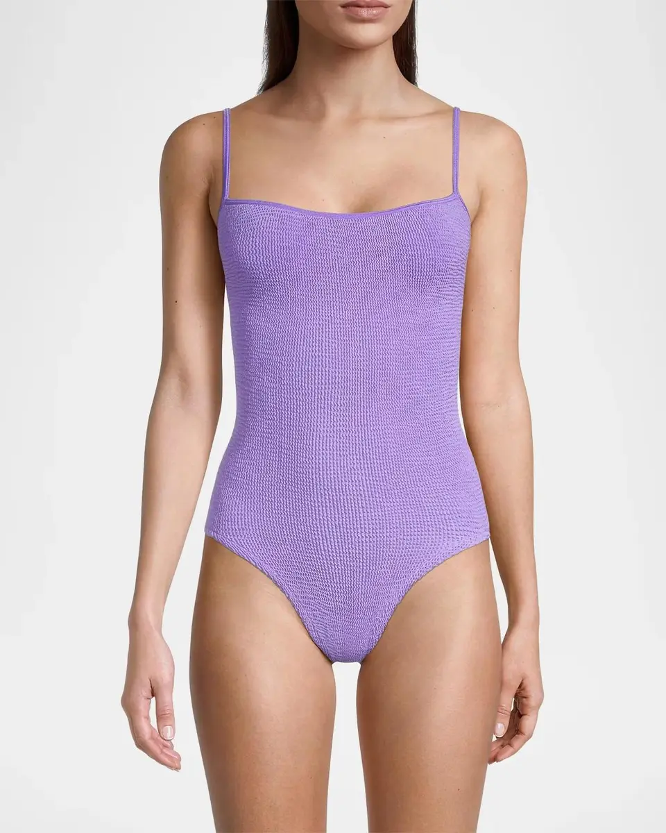 Hunza G Pamela One-Piece Swimsuit | Thumbnail 4 Hunza G Pamela One-Piece Swimsuit | Thumbnail 4