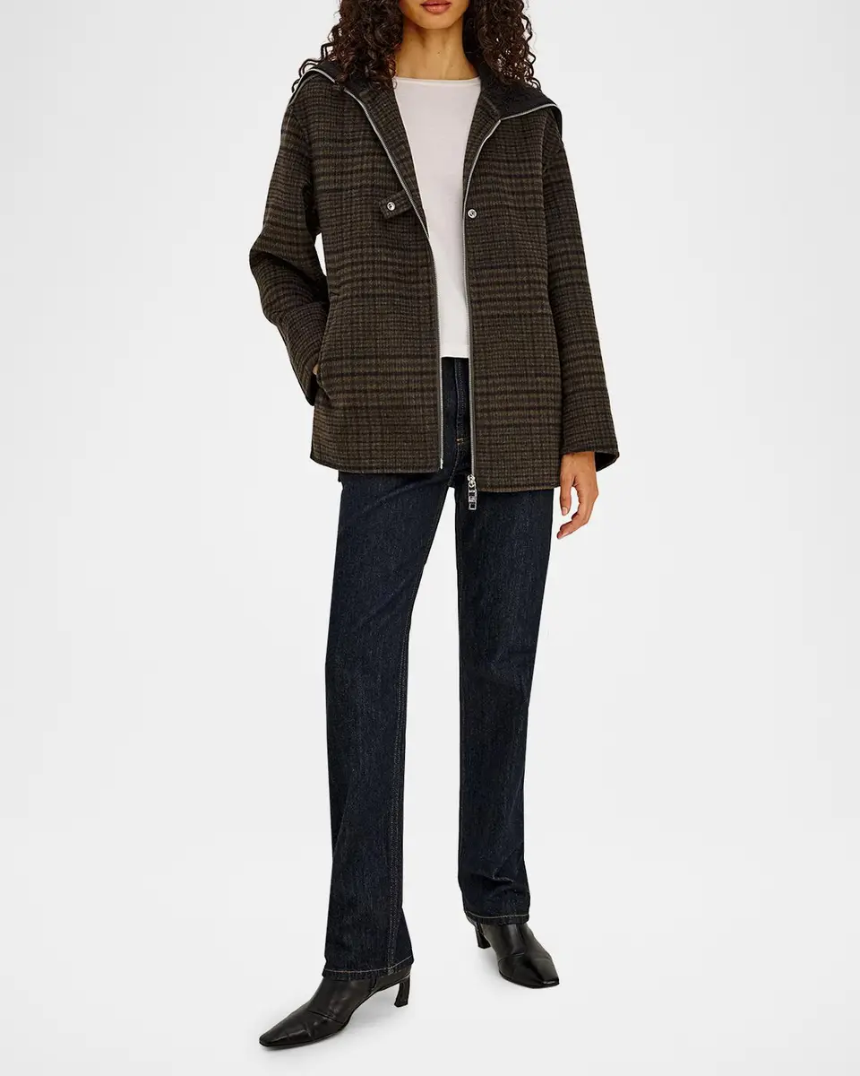 RAILS Silves Plaid Wool-Blend Jacket | Thumbnail 2 RAILS Silves Plaid Wool-Blend Jacket | Thumbnail 2