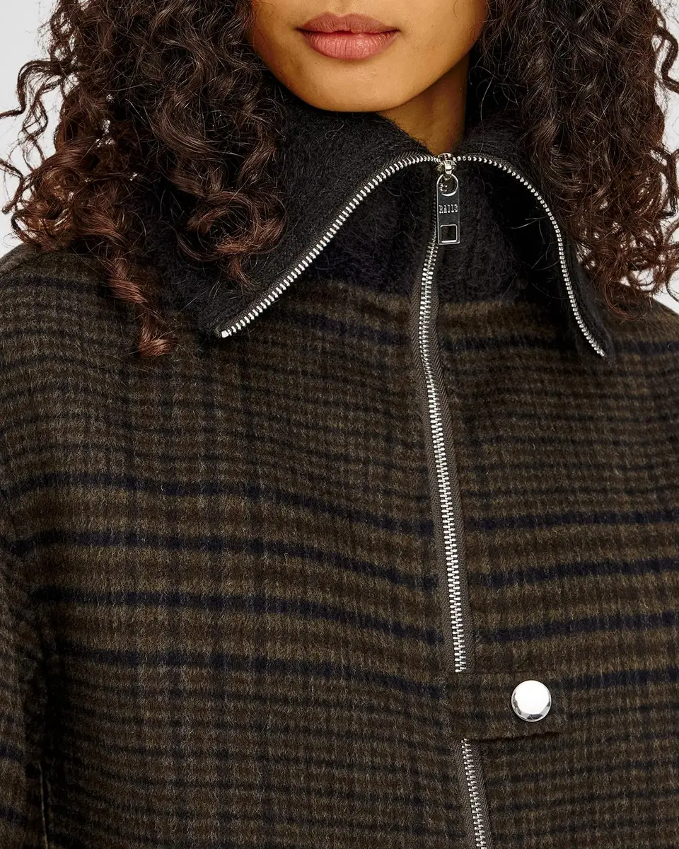 RAILS Silves Plaid Wool-Blend Jacket | Thumbnail 5 RAILS Silves Plaid Wool-Blend Jacket | Thumbnail 5