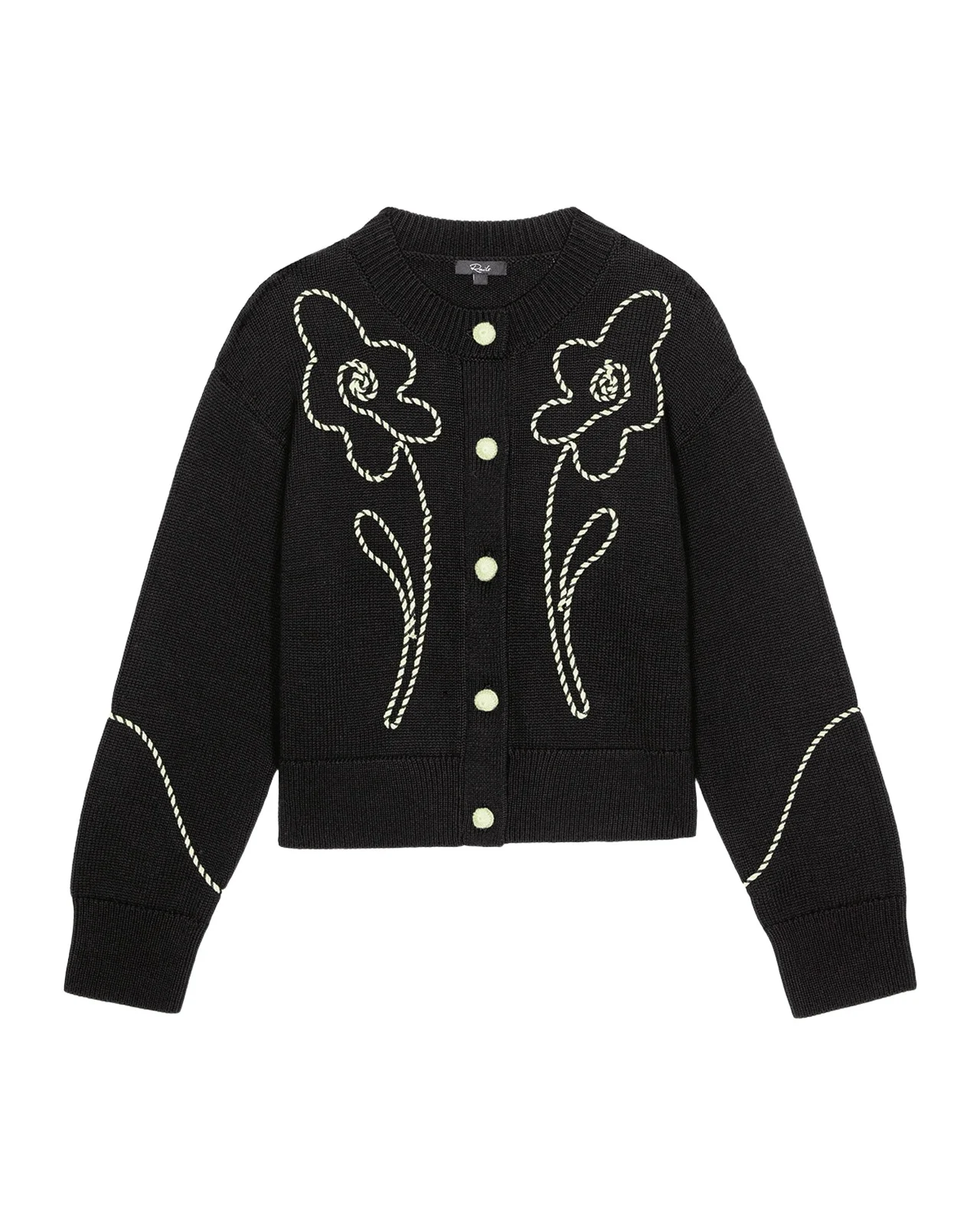 RAILS Sybil Embroidered Cotton Cardigan