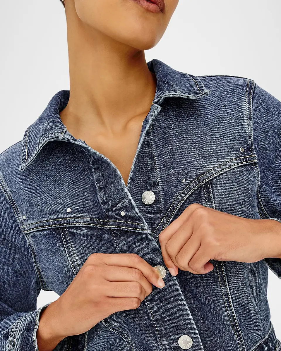 RAILS Montant Stretch-Denim Belted Mini Dress | Thumbnail 5 RAILS Montant Stretch-Denim Belted Mini Dress | Thumbnail 5