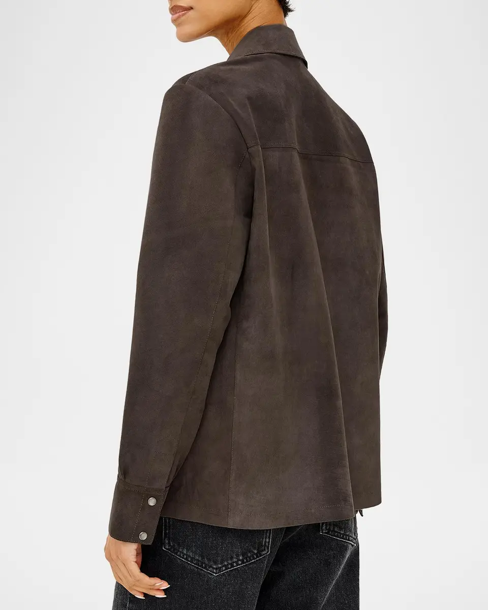 RAILS Dean Suede Flap-Pocket Shirt | Thumbnail 3 RAILS Dean Suede Flap-Pocket Shirt | Thumbnail 3