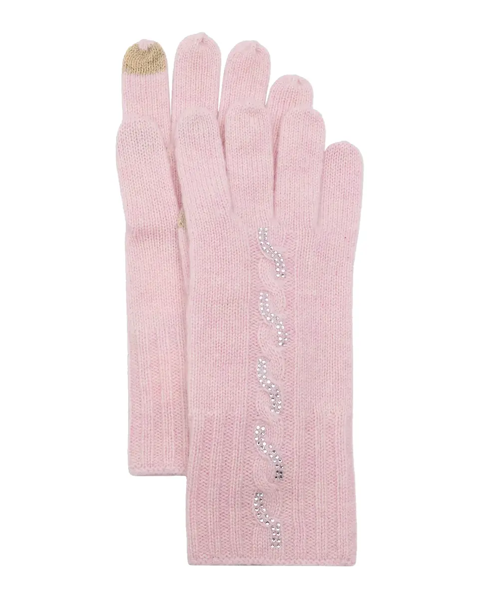 Sofia Cashmere Embellished Cashmere Touchscreen Gloves | Thumbnail 2 Sofia Cashmere Embellished Cashmere Touchscreen Gloves | Thumbnail 2