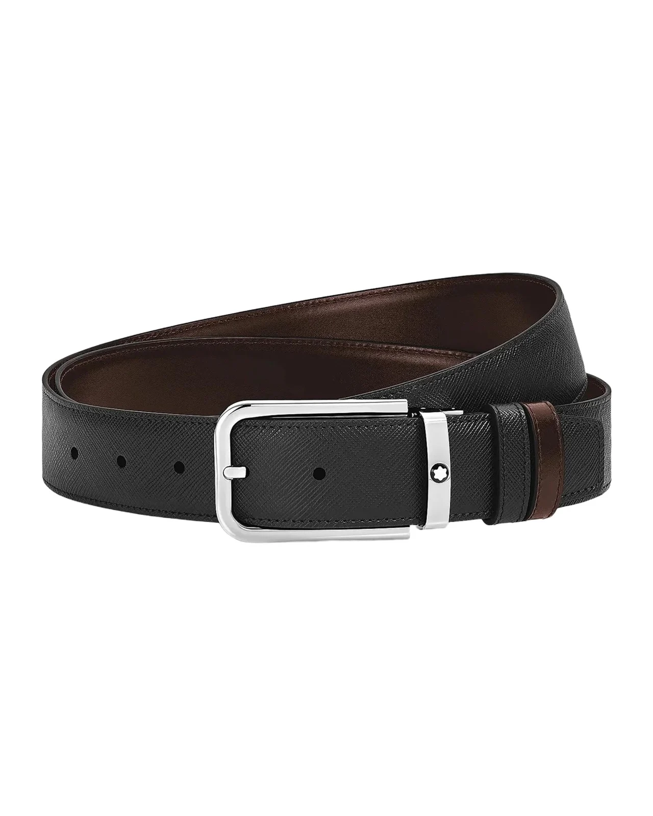 Reversible Two-Tone Leather Belt Reversible Two-Tone Leather Belt