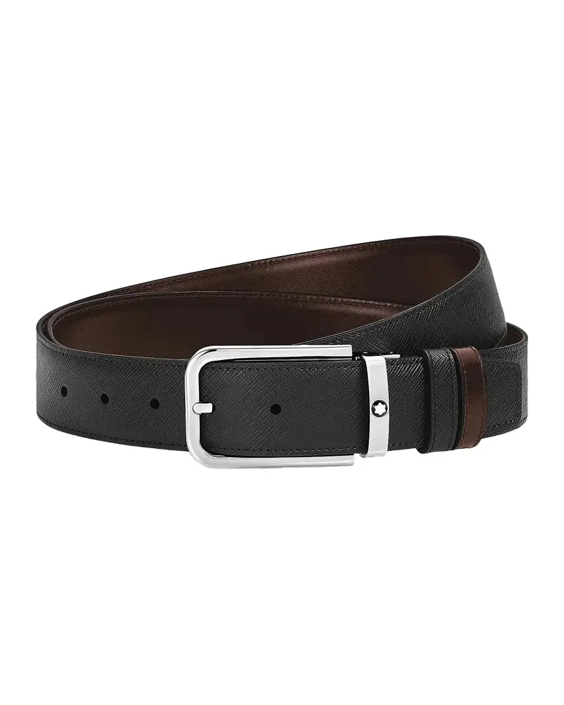 Reversible Two-Tone Leather Belt Reversible Two-Tone Leather Belt