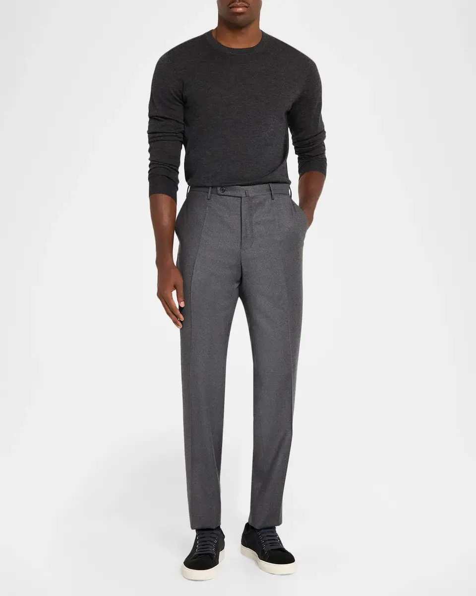 Incotex Men's Super 100s Wool Dress Pants | Thumbnail 2 Incotex Men's Super 100s Wool Dress Pants | Thumbnail 2