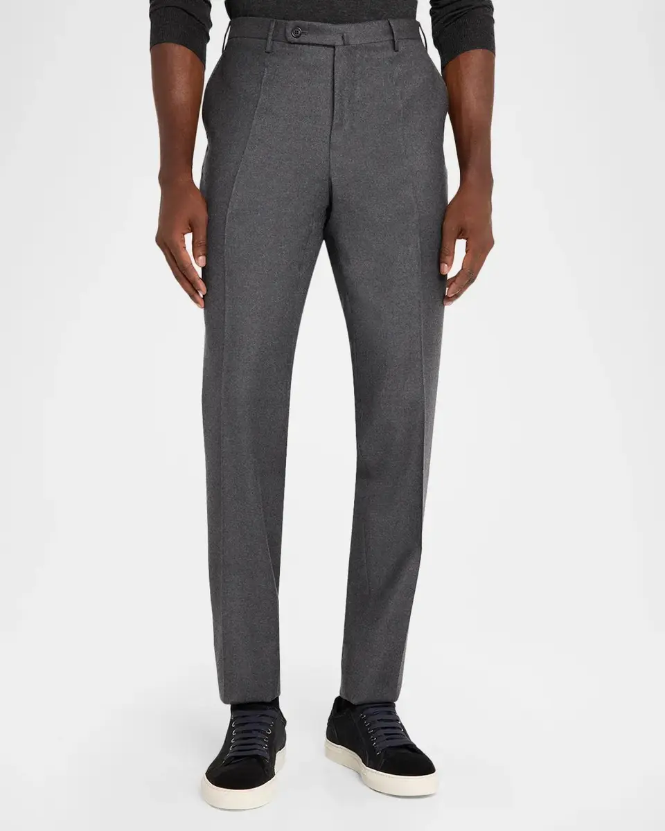 Incotex Men's Super 100s Wool Dress Pants | Thumbnail 4 Incotex Men's Super 100s Wool Dress Pants | Thumbnail 4