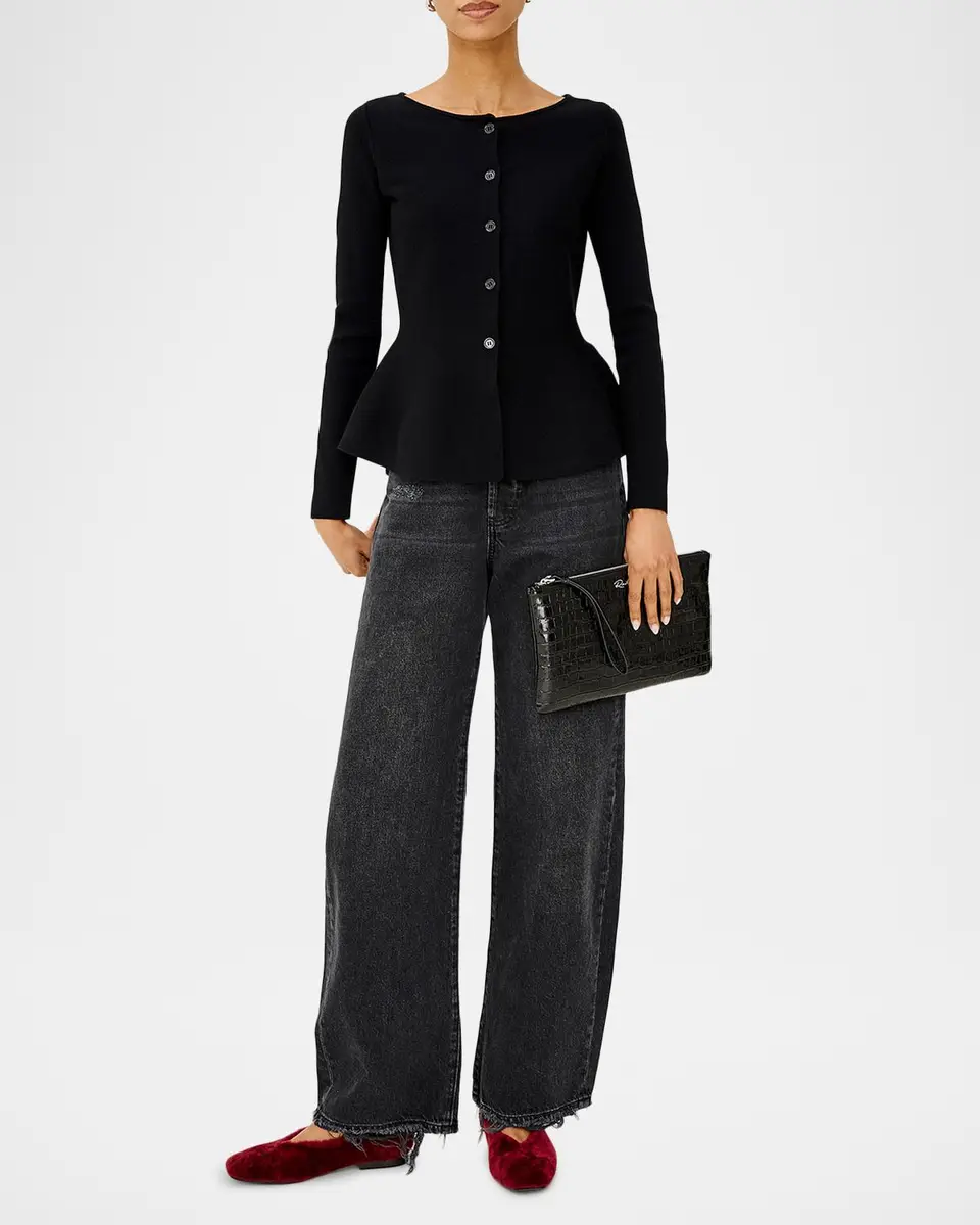 RAILS Diane Peplum Cardigan | Thumbnail 2 RAILS Diane Peplum Cardigan | Thumbnail 2