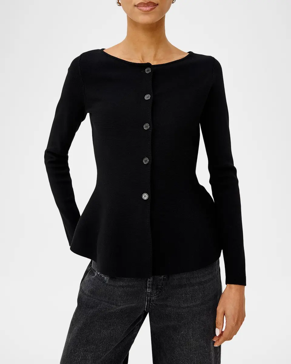 RAILS Diane Peplum Cardigan | Thumbnail 4 RAILS Diane Peplum Cardigan | Thumbnail 4