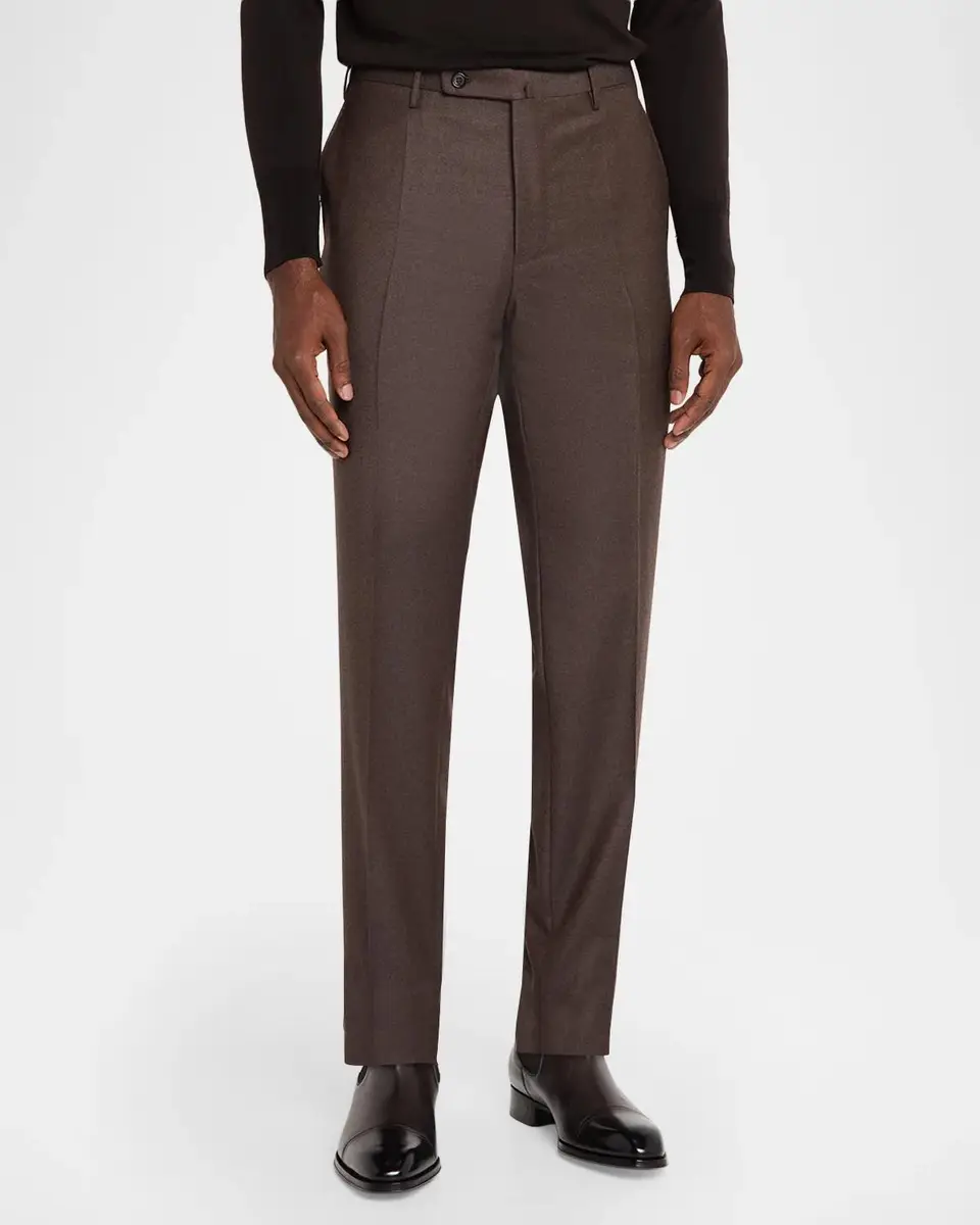 Incotex Men's Super 100s Wool Dress Pants | Thumbnail 4 Incotex Men's Super 100s Wool Dress Pants | Thumbnail 4