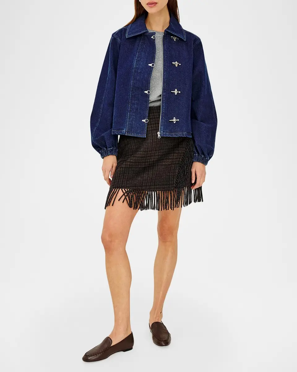 RAILS Vista Plaid Wool-Blend Mini Skirt | Thumbnail 2 RAILS Vista Plaid Wool-Blend Mini Skirt | Thumbnail 2
