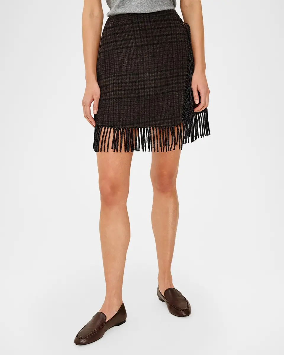 RAILS Vista Plaid Wool-Blend Mini Skirt | Thumbnail 4 RAILS Vista Plaid Wool-Blend Mini Skirt | Thumbnail 4