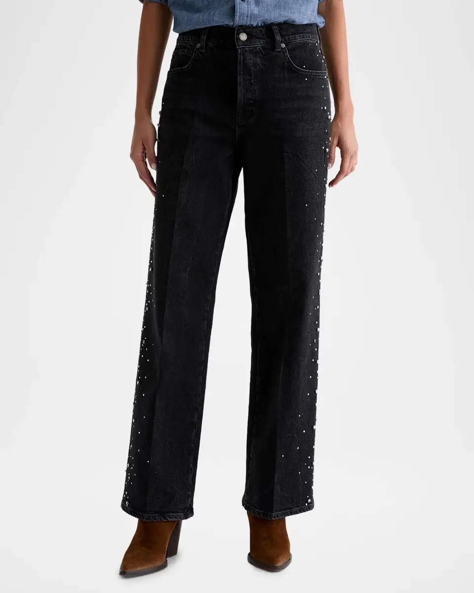 AG Jeans Billie Embellished Jeans | Thumbnail 4 AG Jeans Billie Embellished Jeans | Thumbnail 4