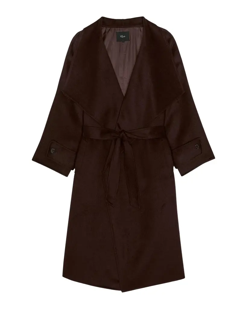 RAILS Celeste Tie-Waist Wool-Blend Coat